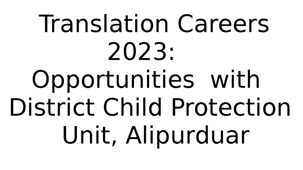 Translation Careers 2023